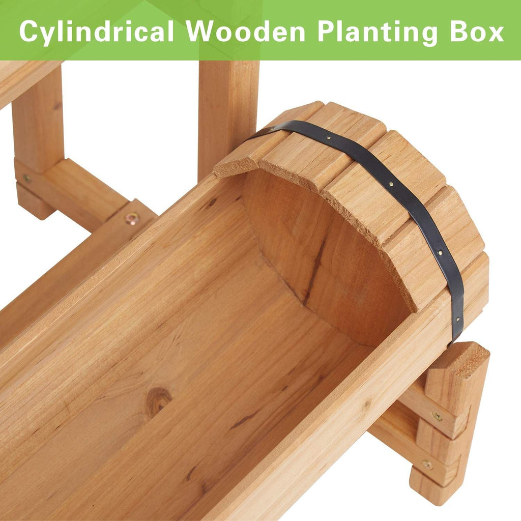 PPL Outdoor Planter Raised Garden Bed - Planter Boxes Outdoor, Herb Garden Planter Outdoor, Planters for Outdoor Plants