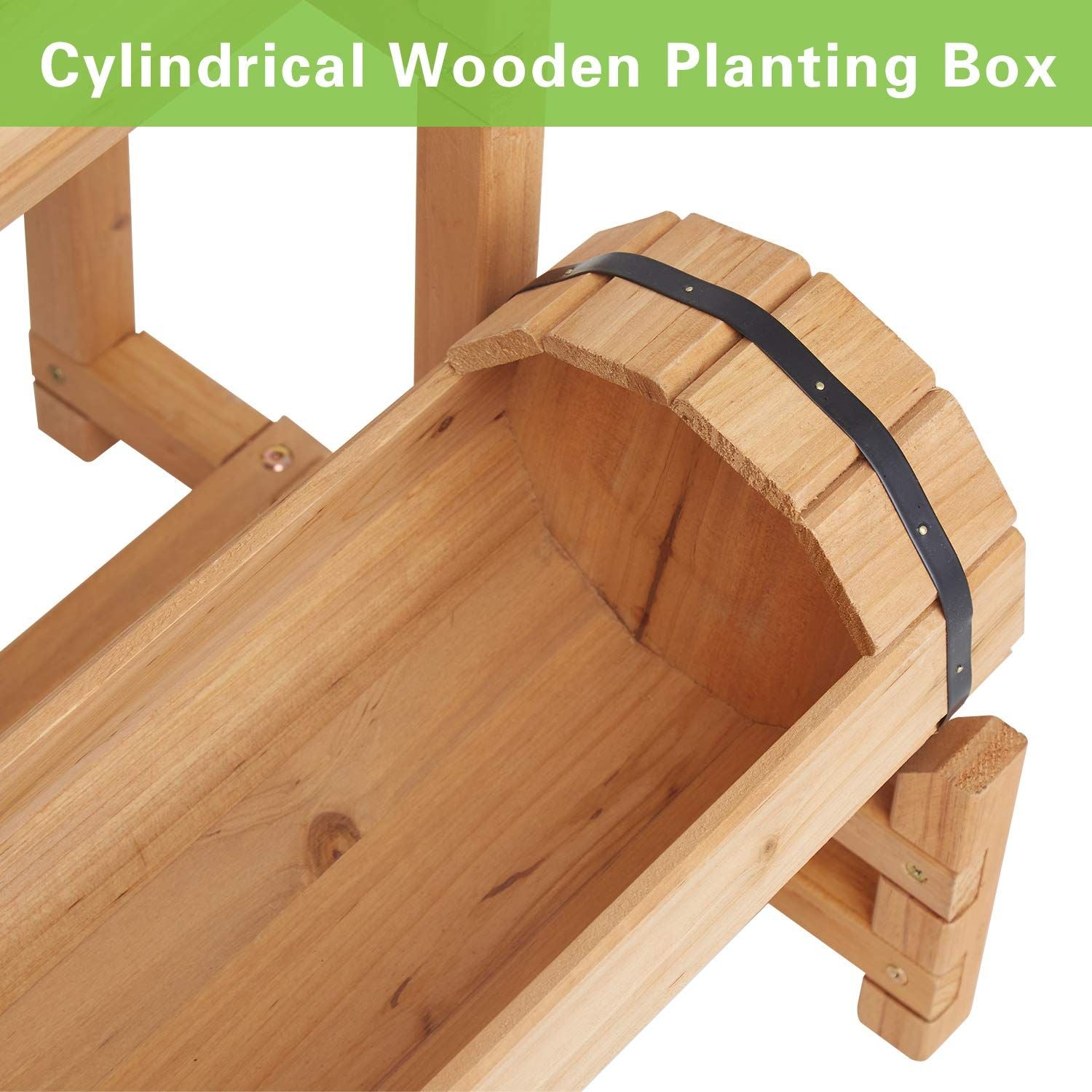 PPL Outdoor Planter Raised Garden Bed - Planter Boxes Outdoor, Herb Garden Planter Outdoor, Planters for Outdoor Plants
